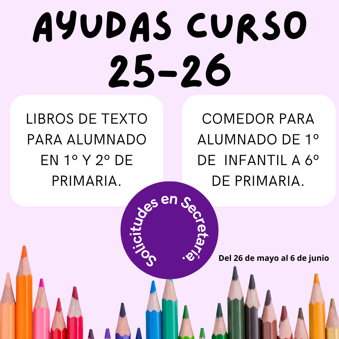 Ayudas curso 25-26